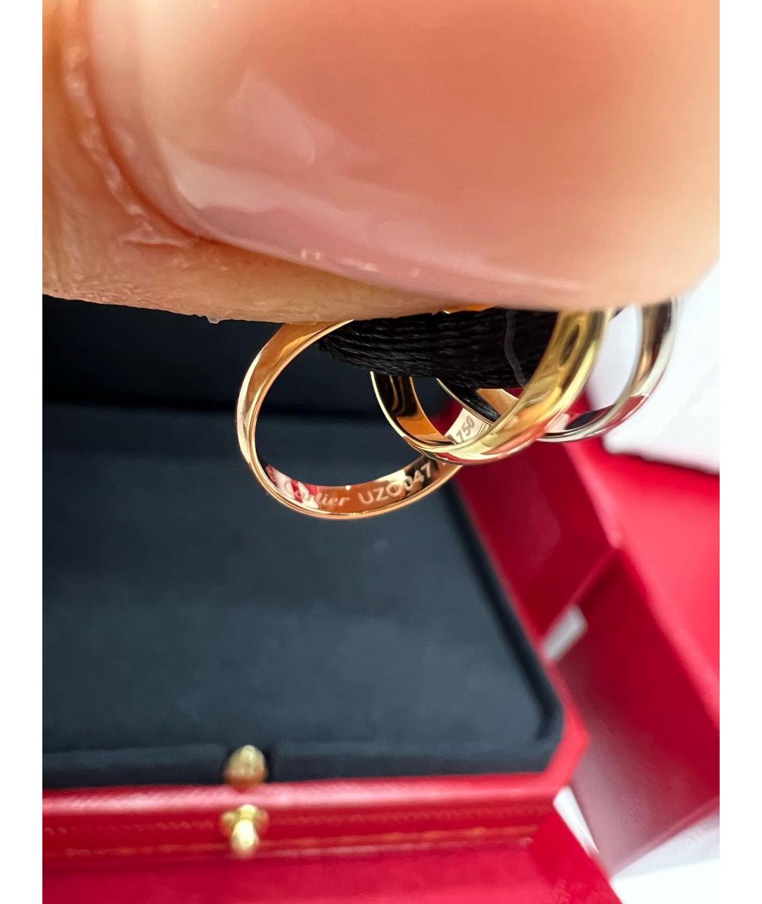 CARTIER Черный браслет из розового золота, фото 5