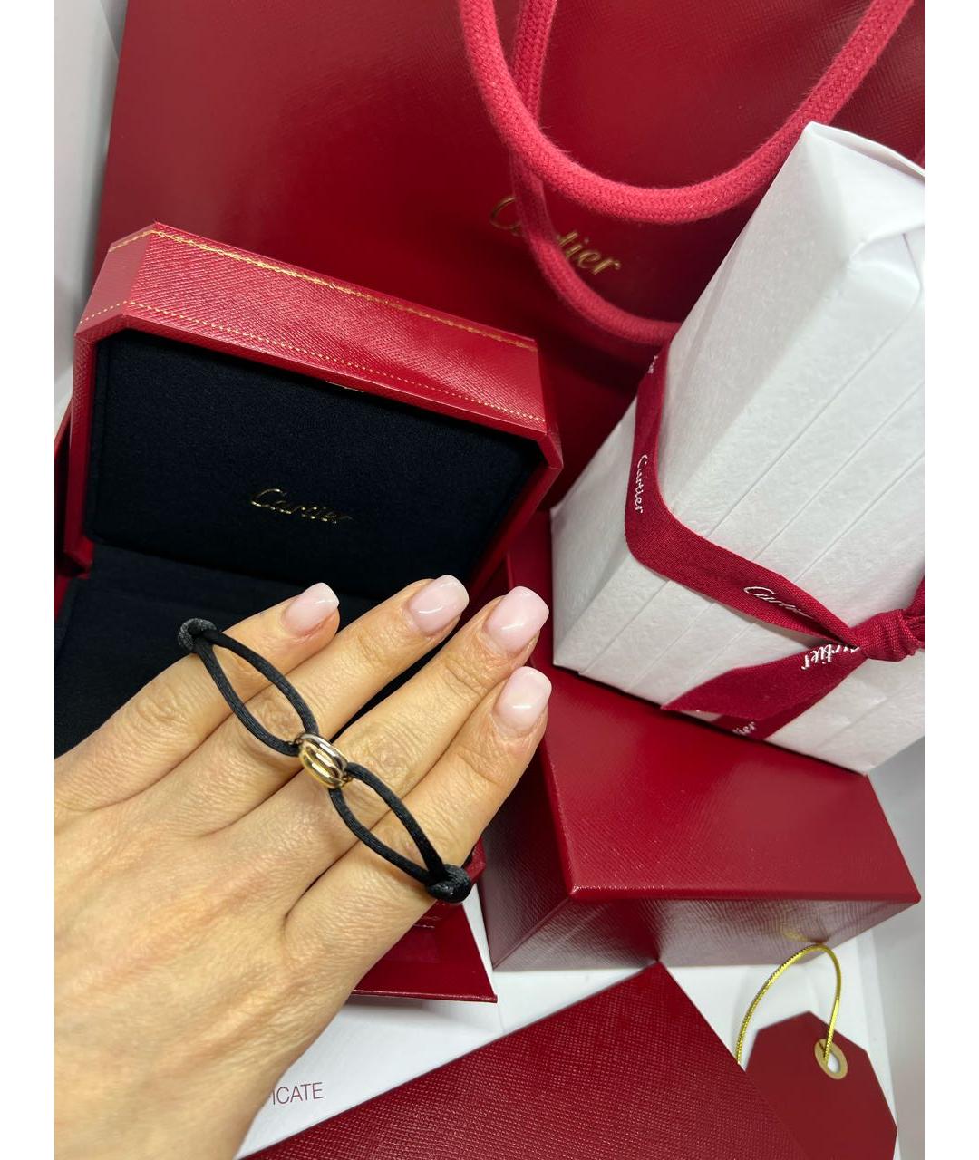 CARTIER Черный браслет из розового золота, фото 7