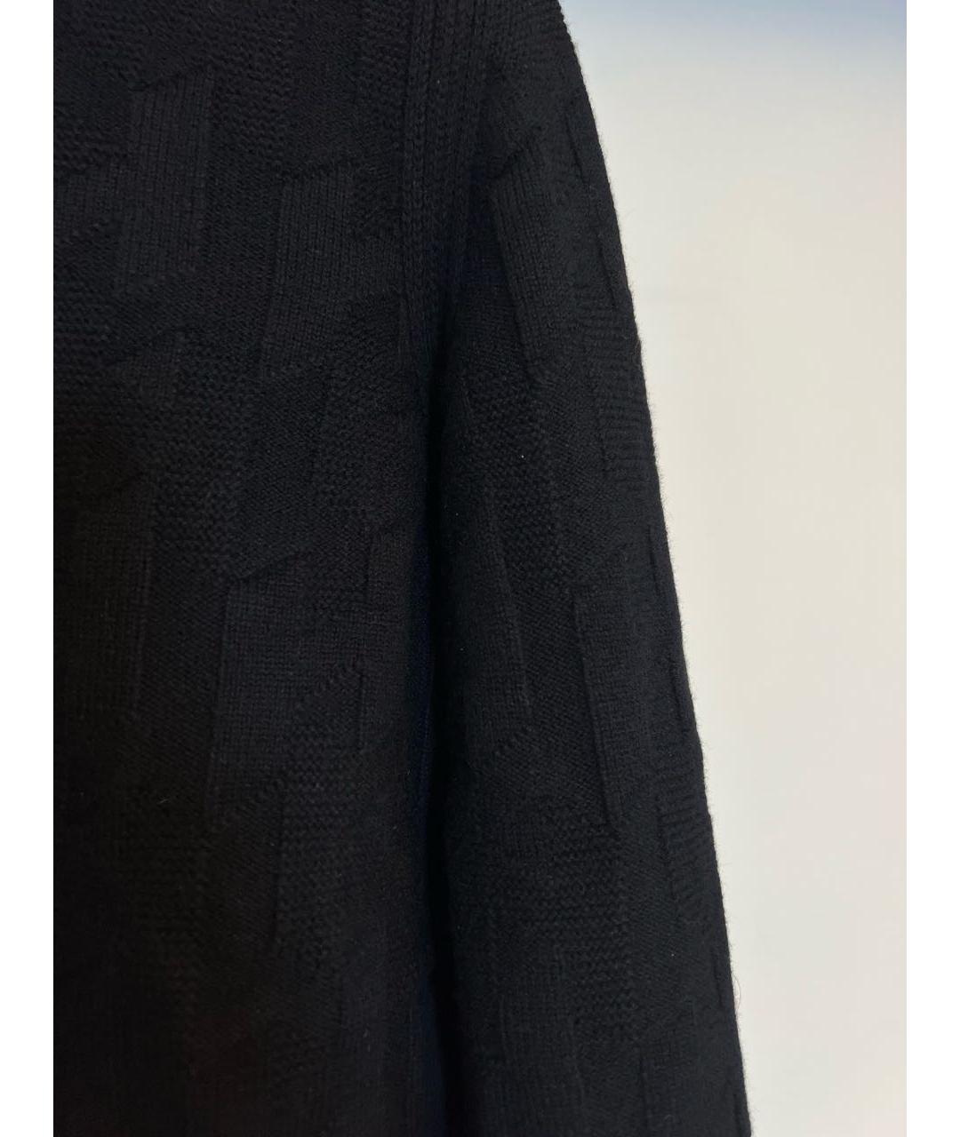 HERMES PRE-OWNED Черный шерстяной джемпер / свитер, фото 3
