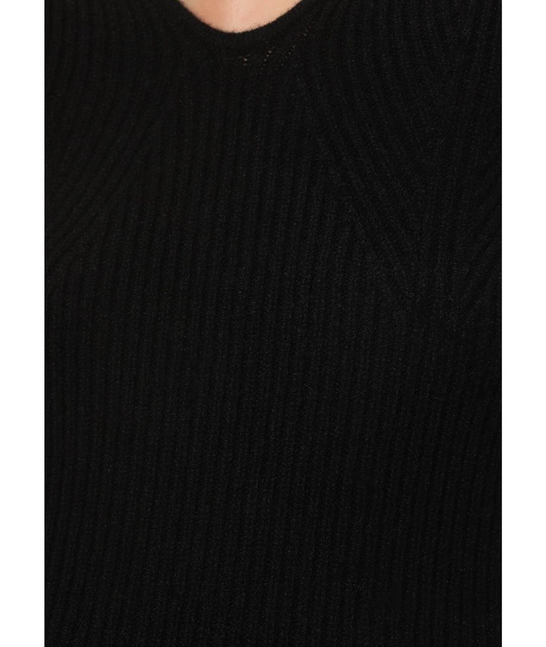ARCH & LINE Черное кашемировое платье, фото 4