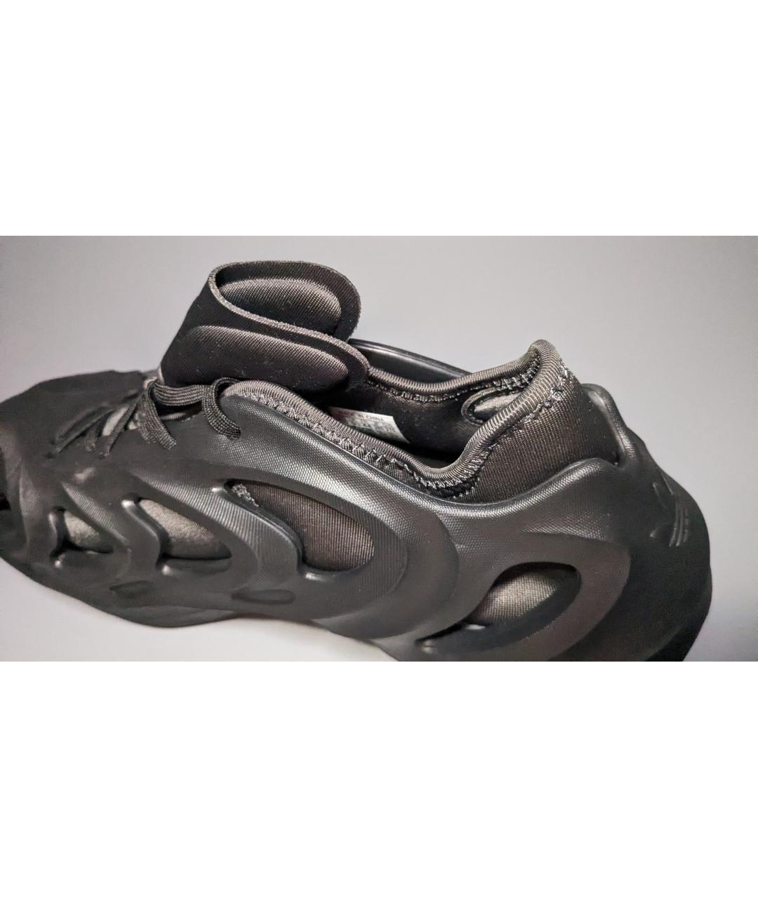 ADIDAS Черные резиновые низкие кроссовки / кеды, фото 6