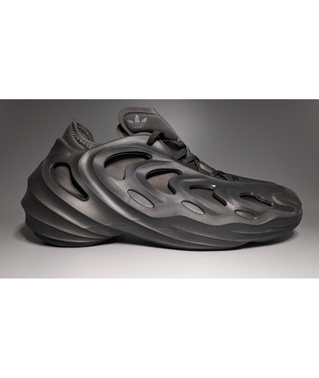 ADIDAS Черные резиновые низкие кроссовки / кеды, фото 7