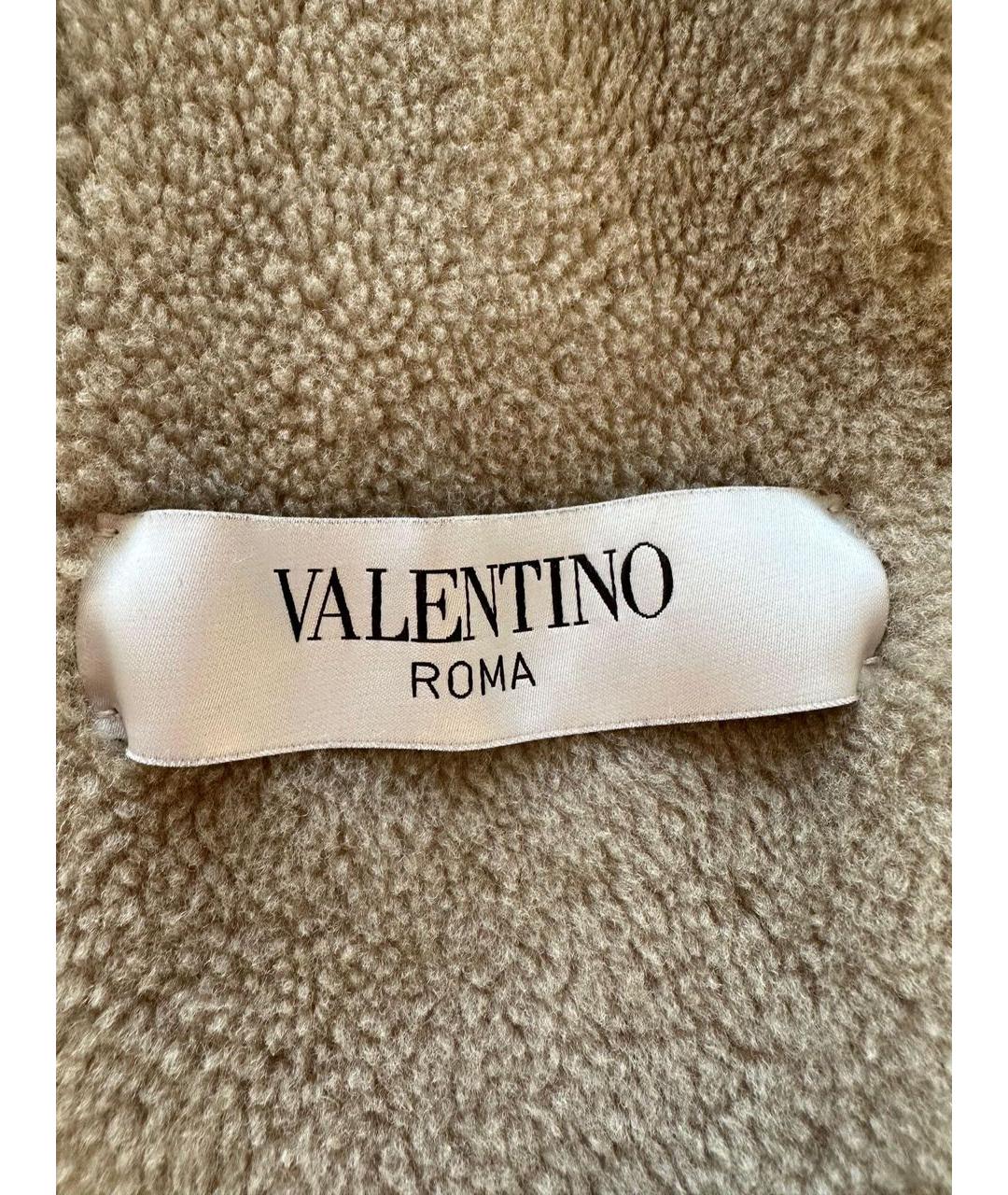 VALENTINO Коричневая меховая дубленка, фото 7