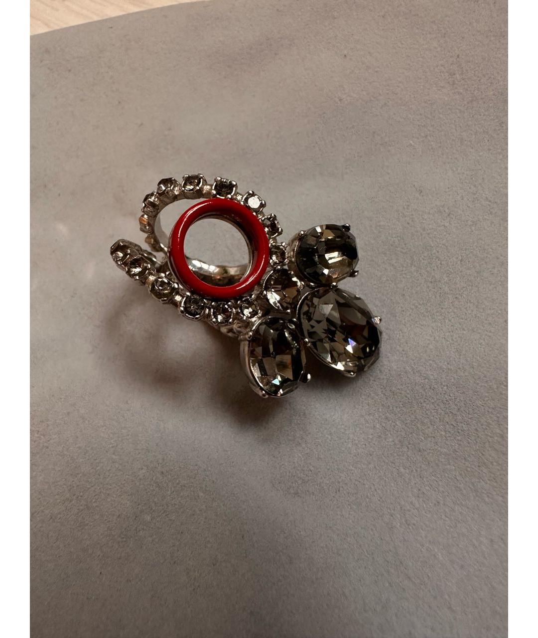 CHRISTIAN DIOR PRE-OWNED Мульти латунное кольцо, фото 3