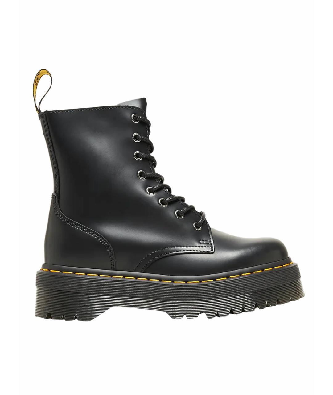 DR. MARTENS Черные кожаные ботинки, фото 1