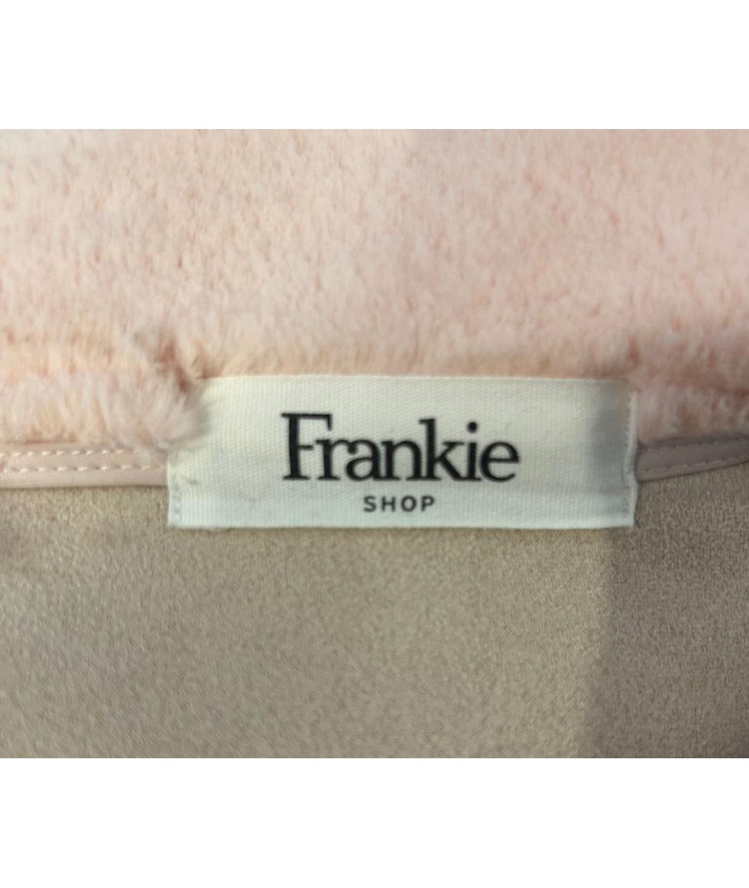 THE FRANKIE SHOP Розовая дубленка, фото 3