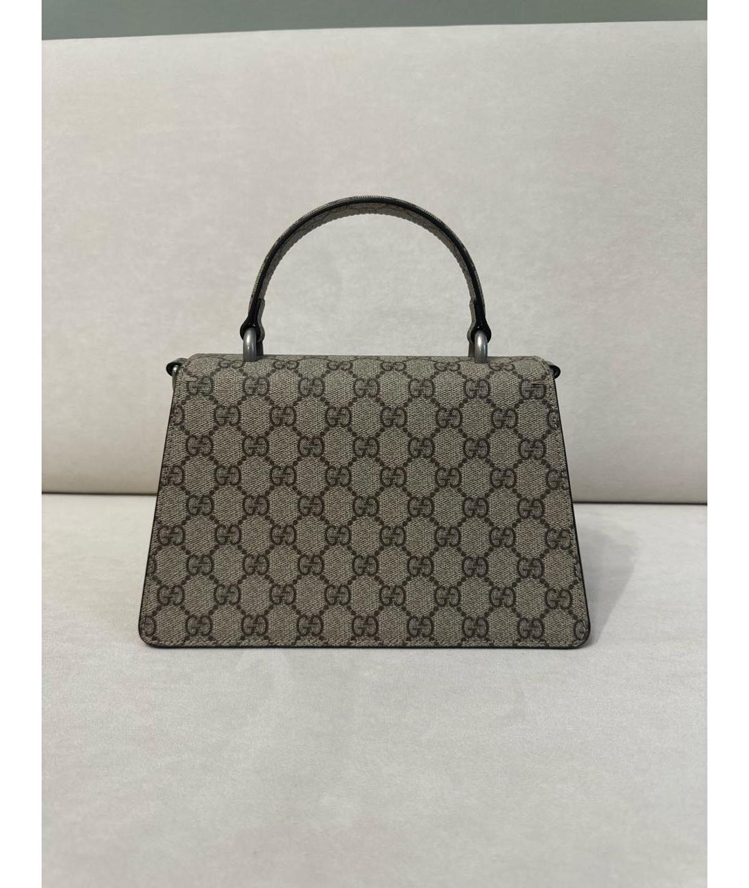 GUCCI Бежевая сумка с короткими ручками, фото 4