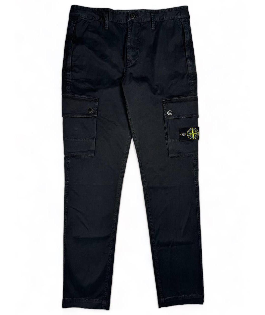 STONE ISLAND Хлопковые классические брюки, фото 1