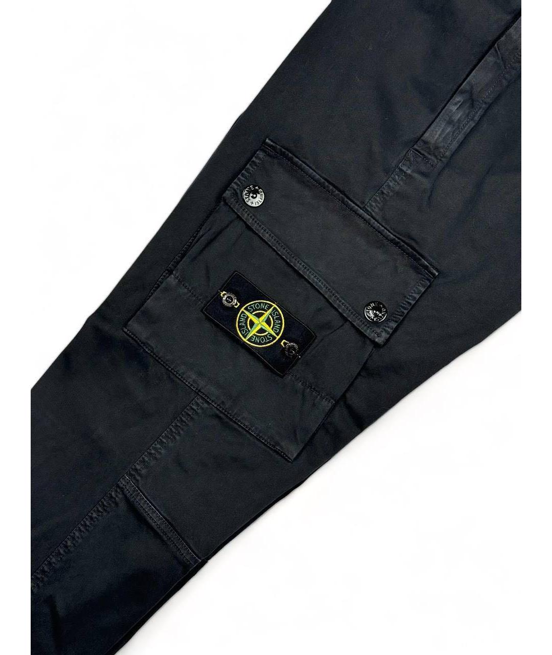 STONE ISLAND Хлопковые классические брюки, фото 4