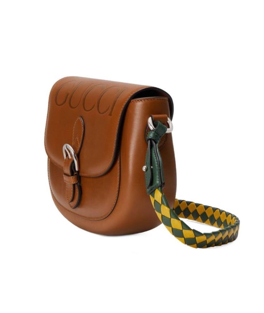 GUCCI Кожаная сумка через плечо, фото 6
