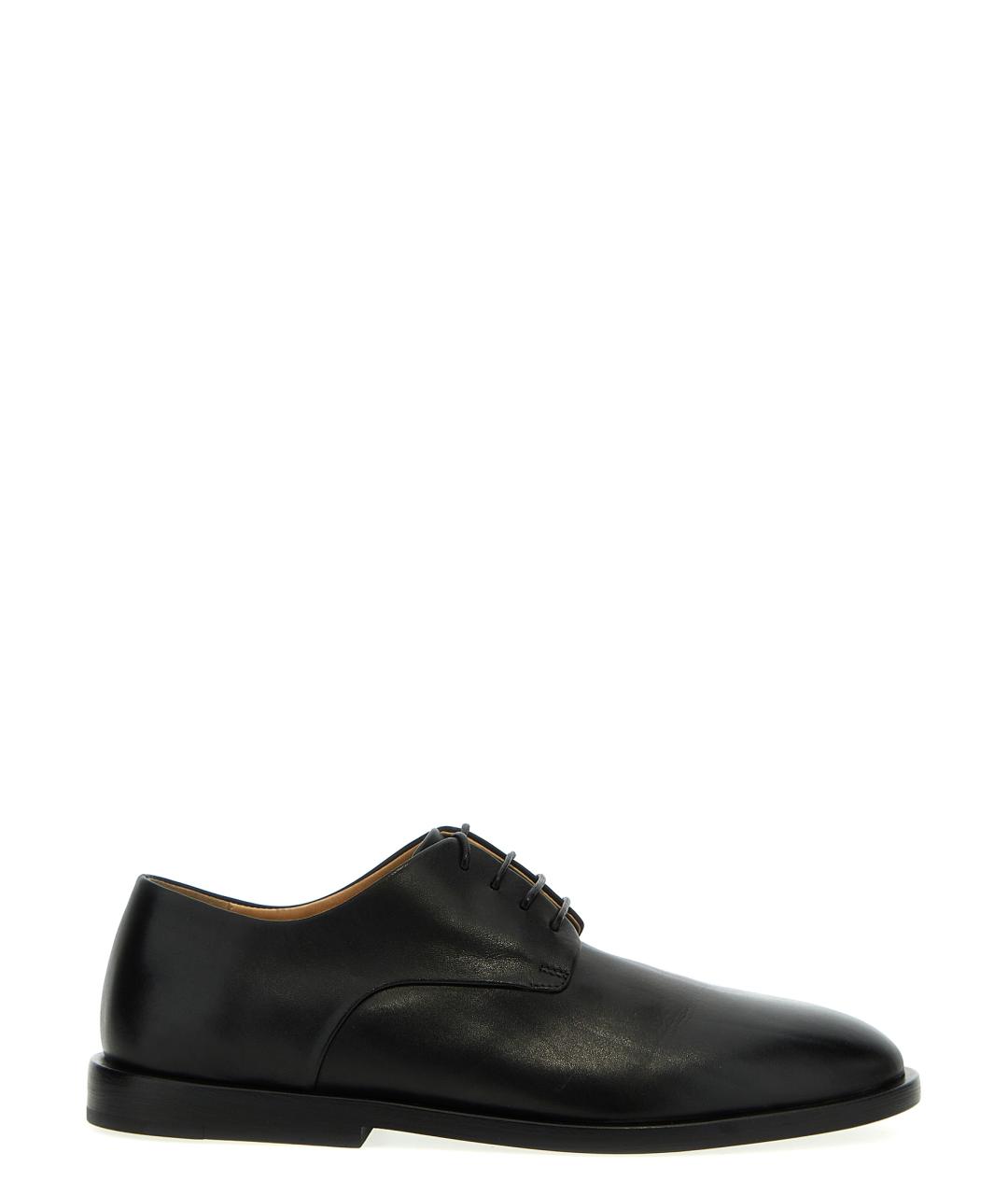 MARSELL Черные кожаные туфли, фото 1