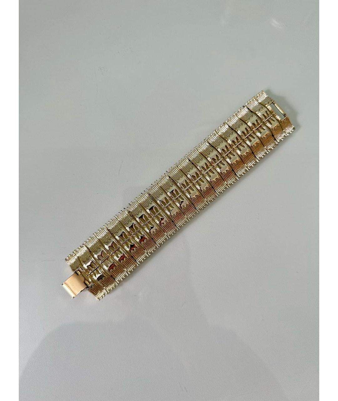 CORO Золотой позолоченный браслет, фото 6