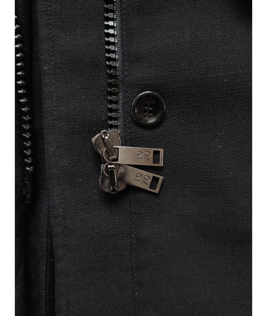 SEVENTY Черное шерстяное пальто, фото 6