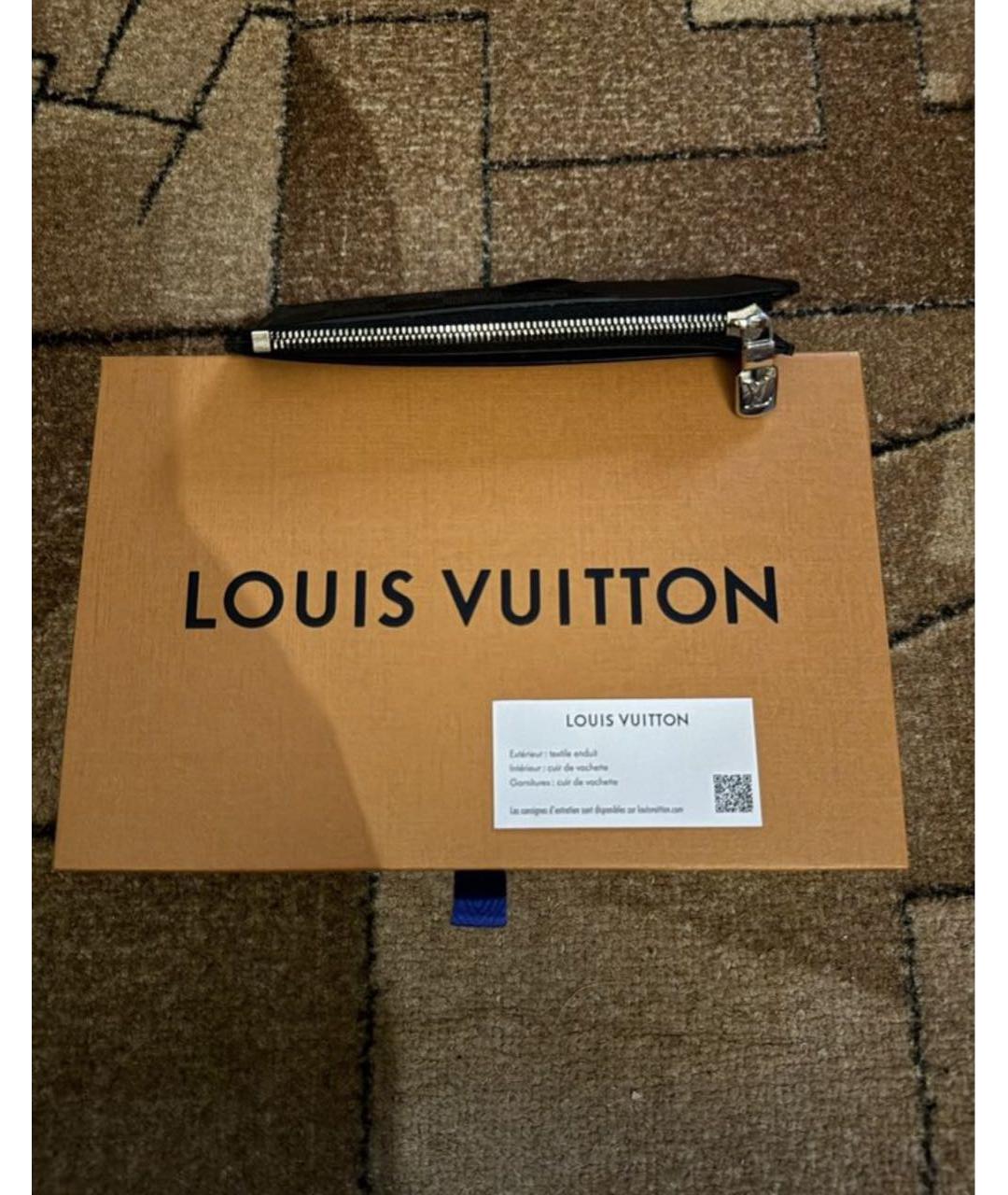 LOUIS VUITTON PRE-OWNED Черный кардхолдер, фото 3