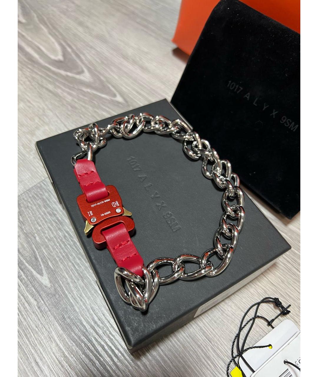 1017 ALYX 9SM Серебряная серебряная цепочка, фото 6