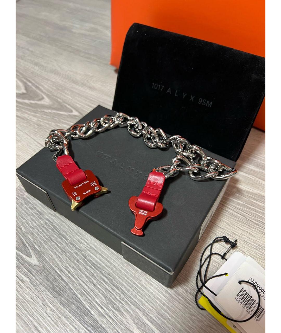 1017 ALYX 9SM Серебряная серебряная цепочка, фото 2