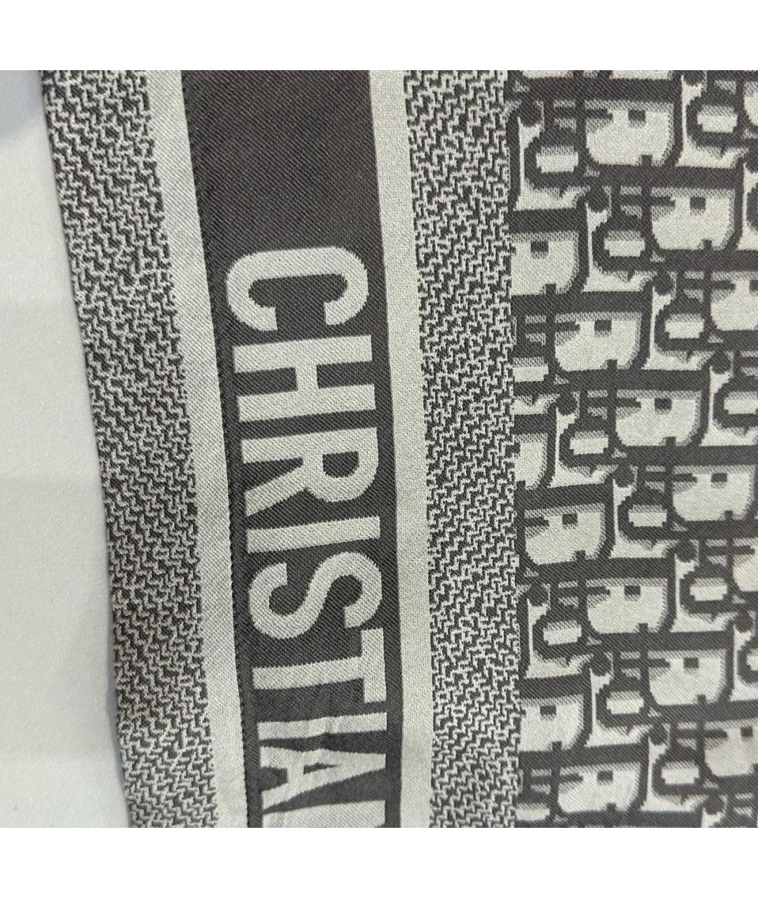 CHRISTIAN DIOR PRE-OWNED Серая шелковая рубашка, фото 4