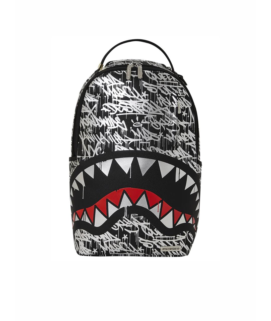 SPRAYGROUND Черный рюкзак из искусственной кожи, фото 1