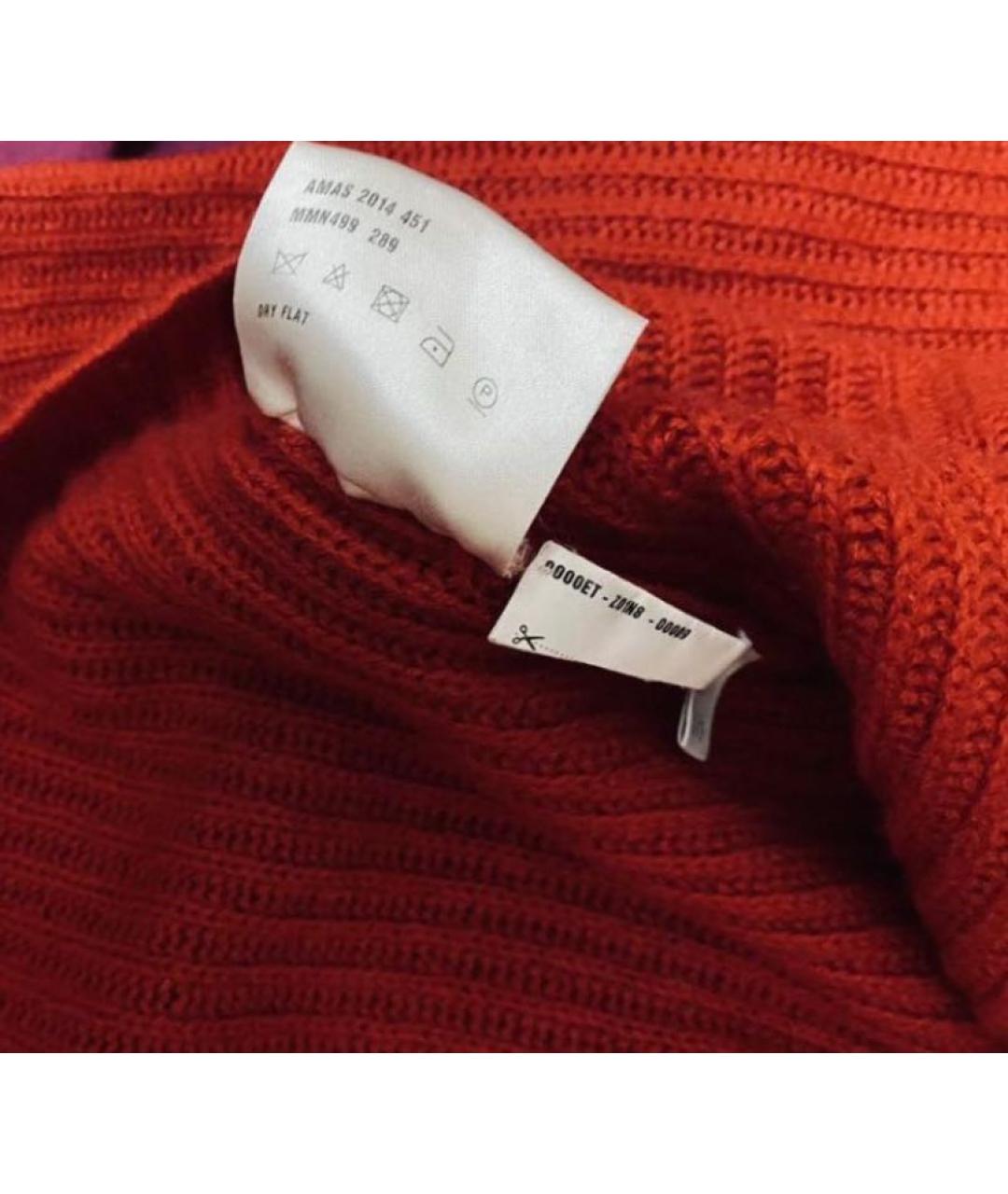 MIU MIU Красный кашемировый джемпер / свитер, фото 5