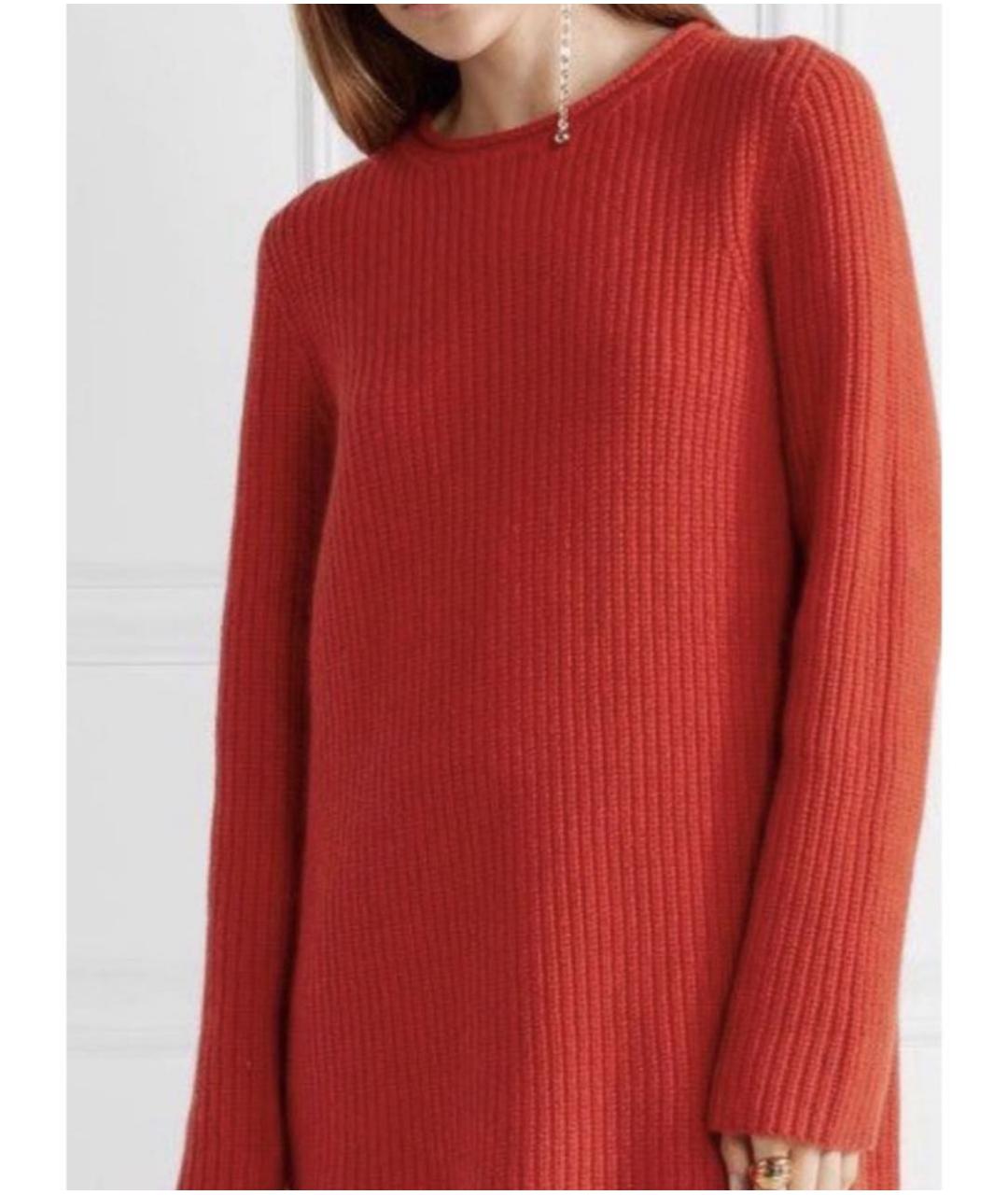 MIU MIU Красный кашемировый джемпер / свитер, фото 7