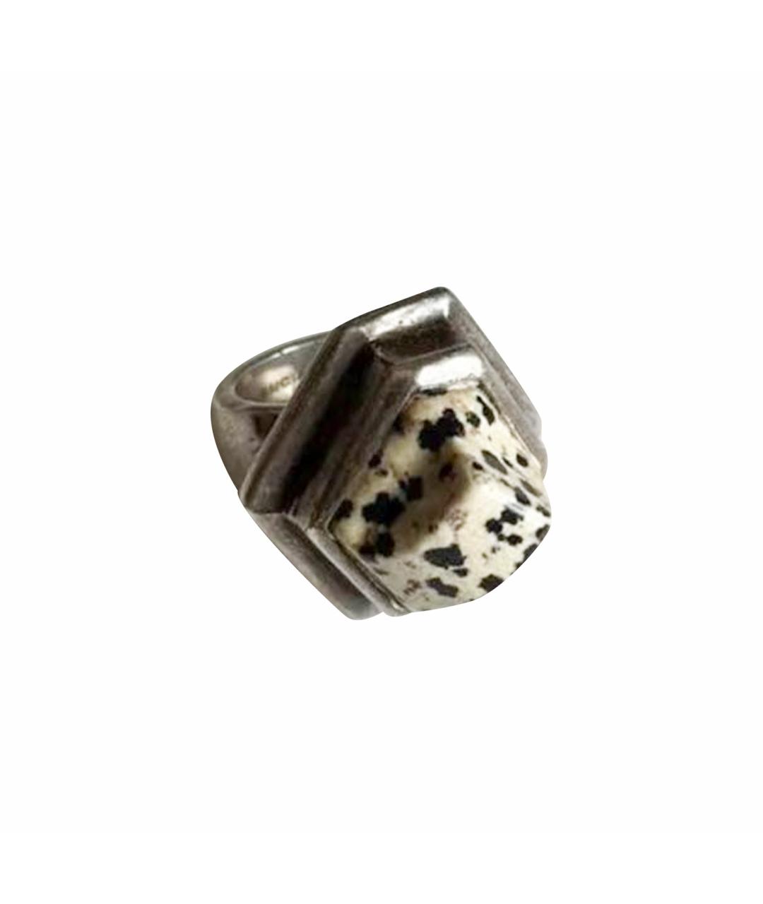 BALENCIAGA Серебряное металлическое кольцо, фото 1