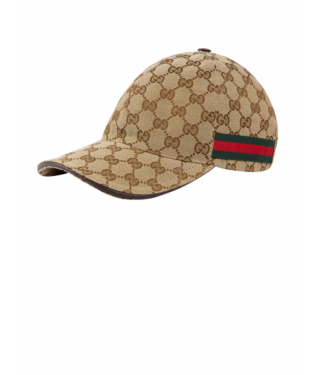 GUCCI Бежевая кепка, фото 1