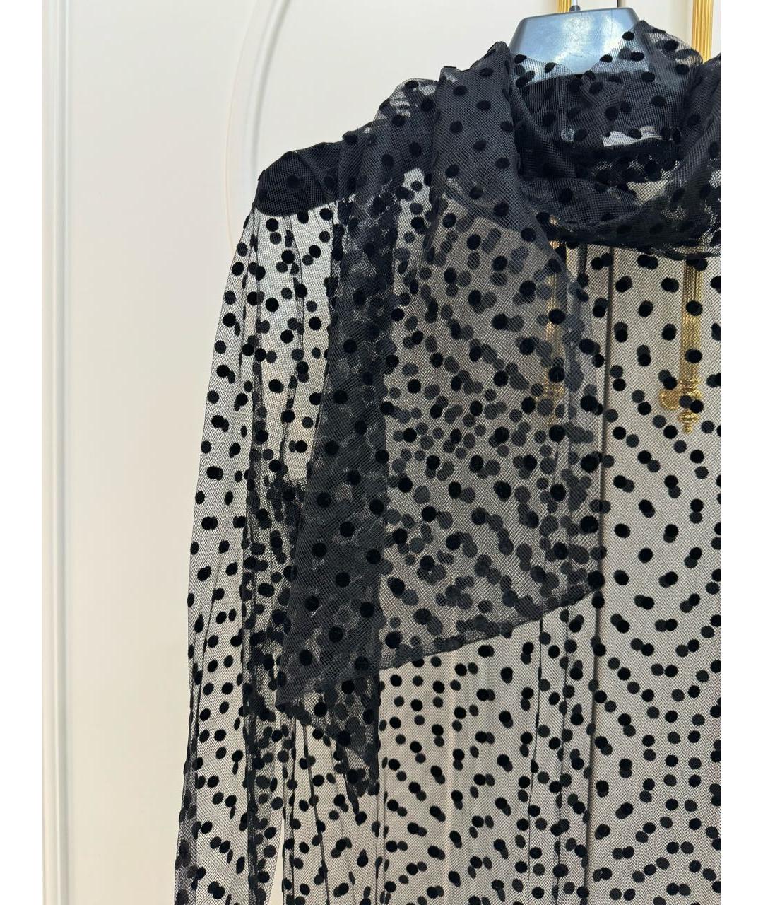 ERDEM Черная полиамидовая блузы, фото 8