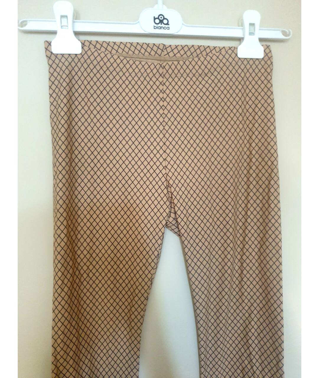 MAISON MARGIELA Бежевые синтетические прямые брюки, фото 2