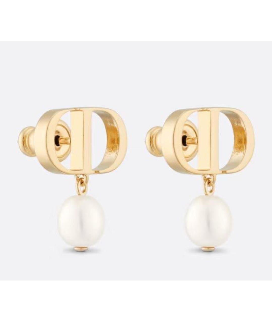 CHRISTIAN DIOR Золотые серьги, фото 2