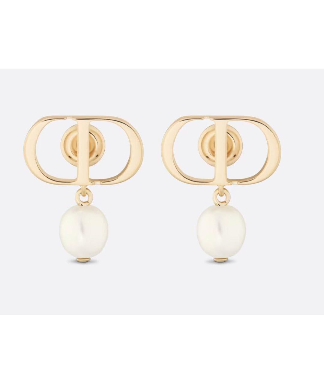 CHRISTIAN DIOR Золотые серьги, фото 1