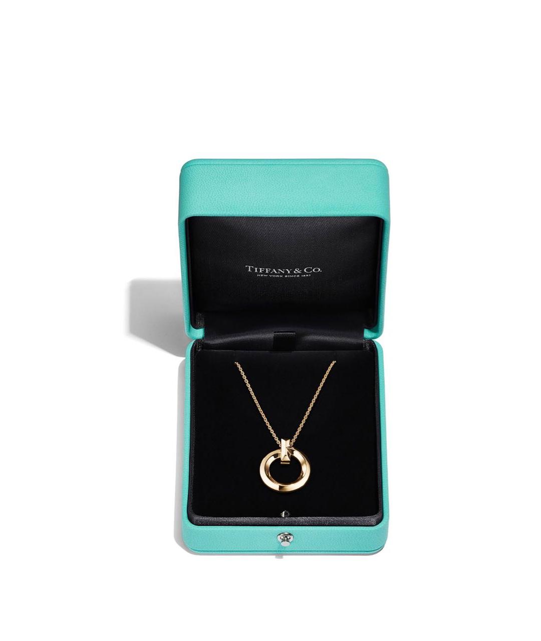 TIFFANY&CO Желтая подвеска из желтого золота, фото 2