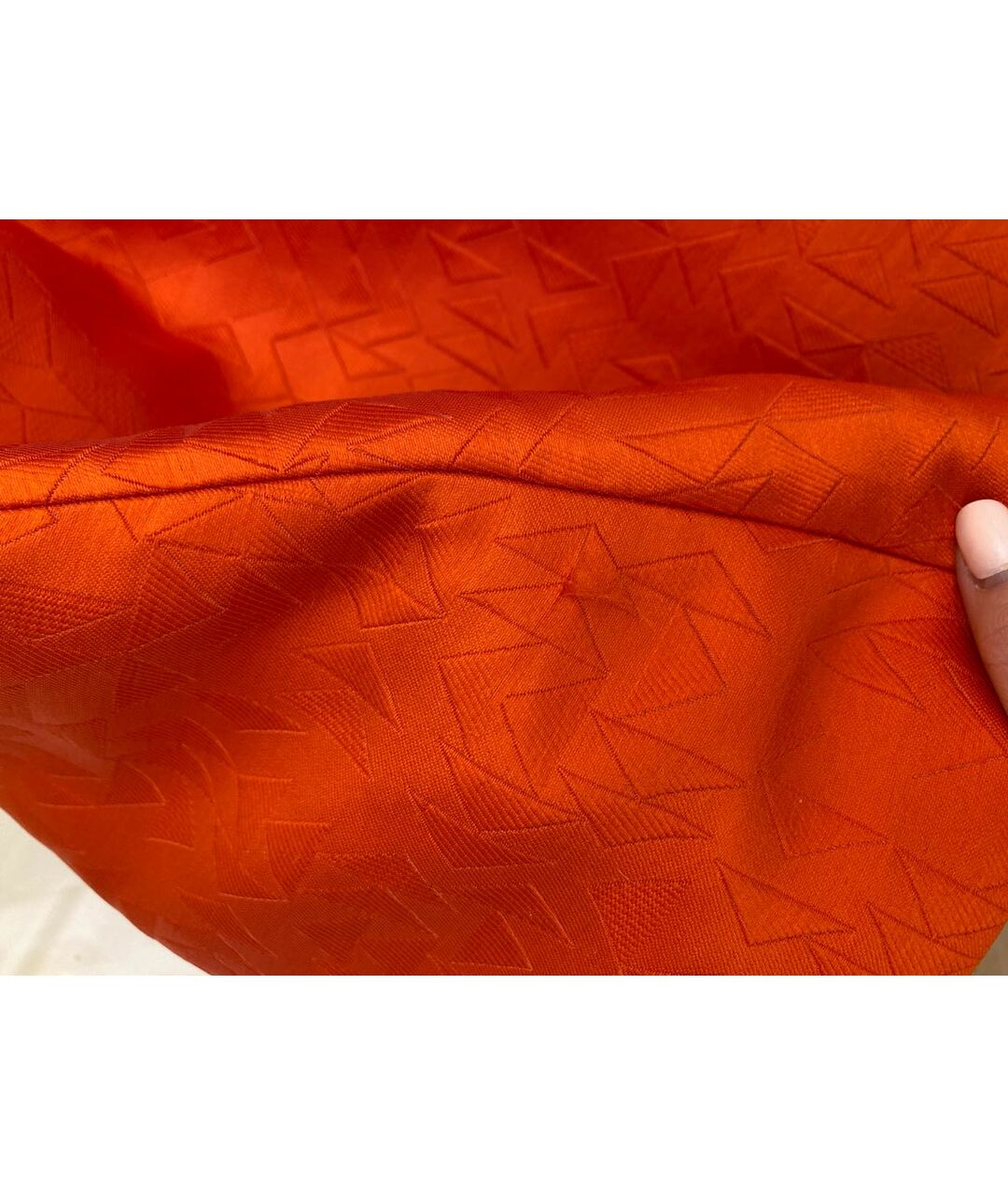 ICEBERG Оранжевая полиэстеровая юбка миди, фото 7