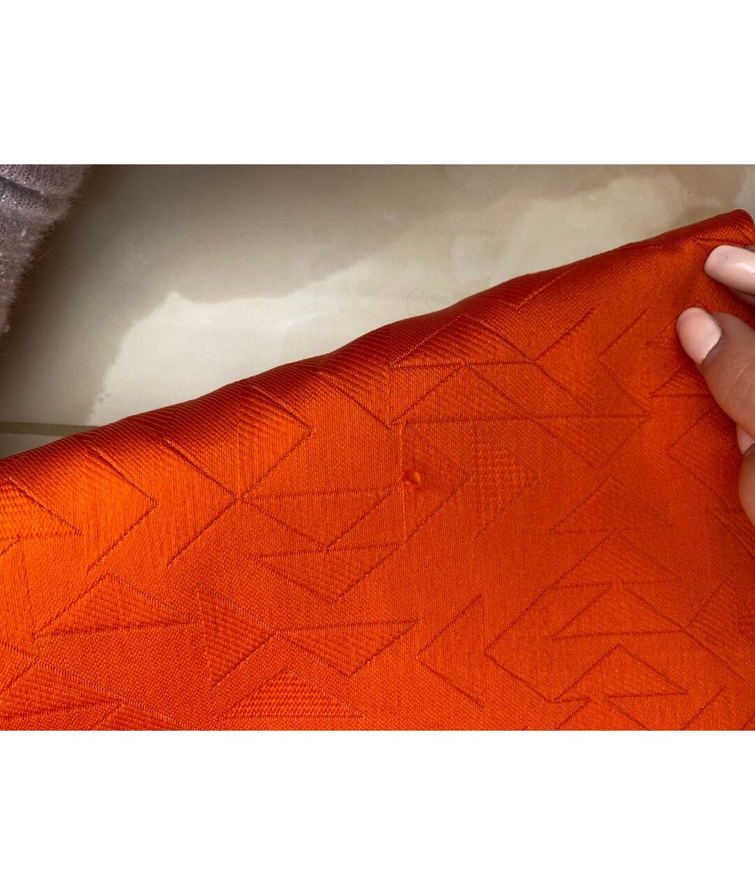 ICEBERG Оранжевая полиэстеровая юбка миди, фото 5
