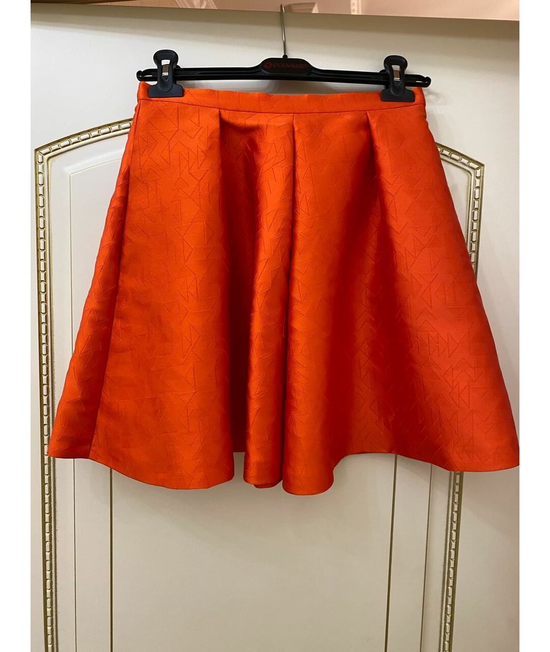 ICEBERG Оранжевая полиэстеровая юбка миди, фото 2