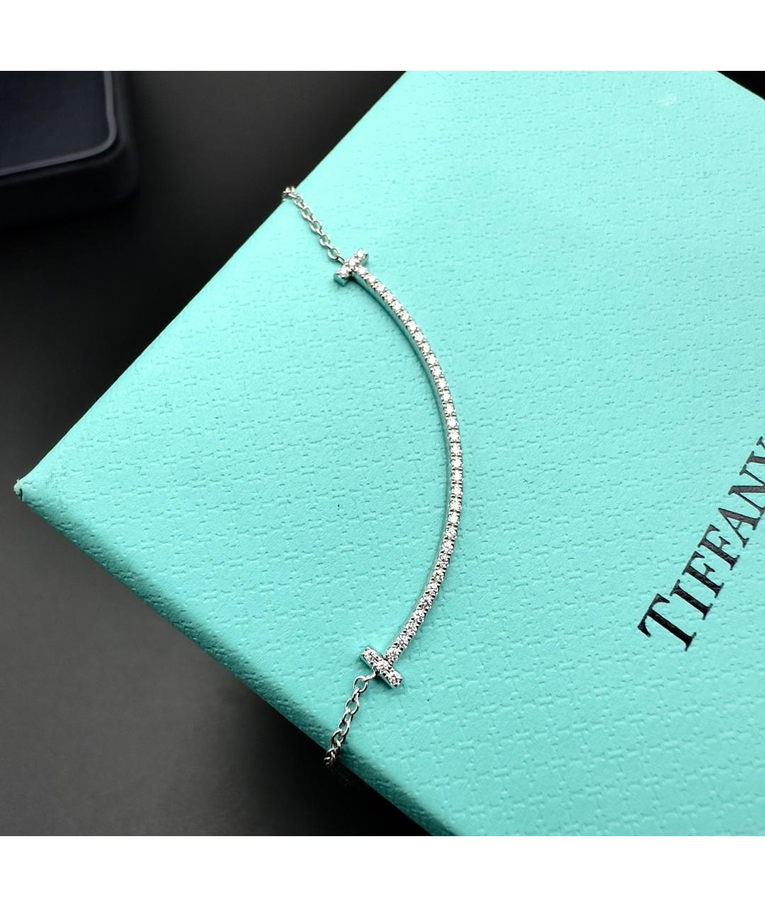 TIFFANY&CO Серебряное колье из белого золота, фото 4