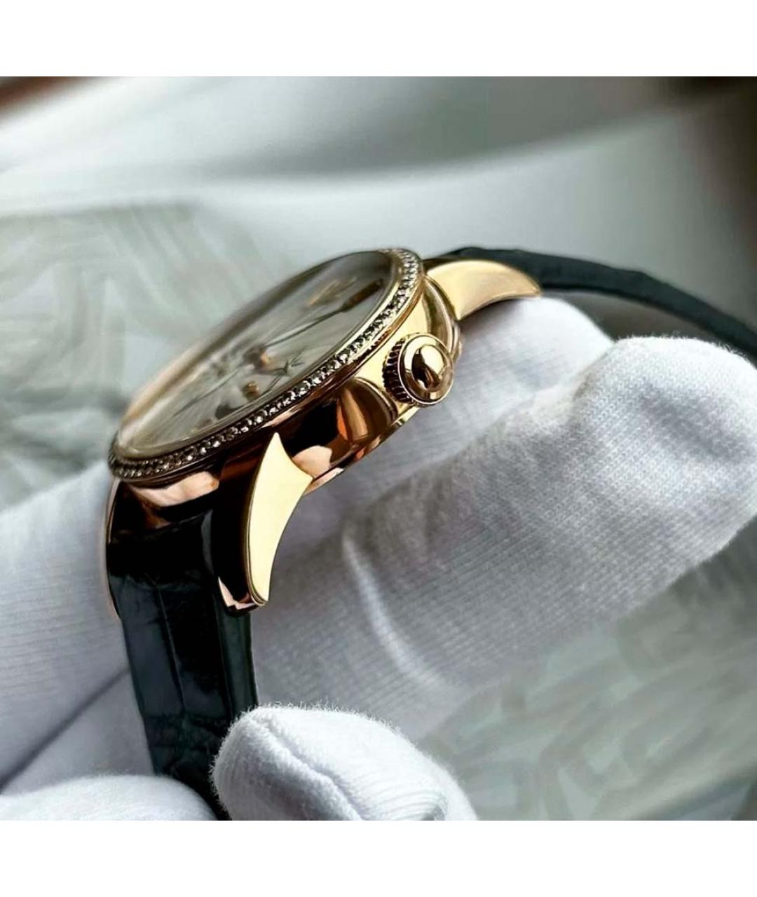 GIRARD PERREGAUX Бежевые часы из розового золота, фото 3