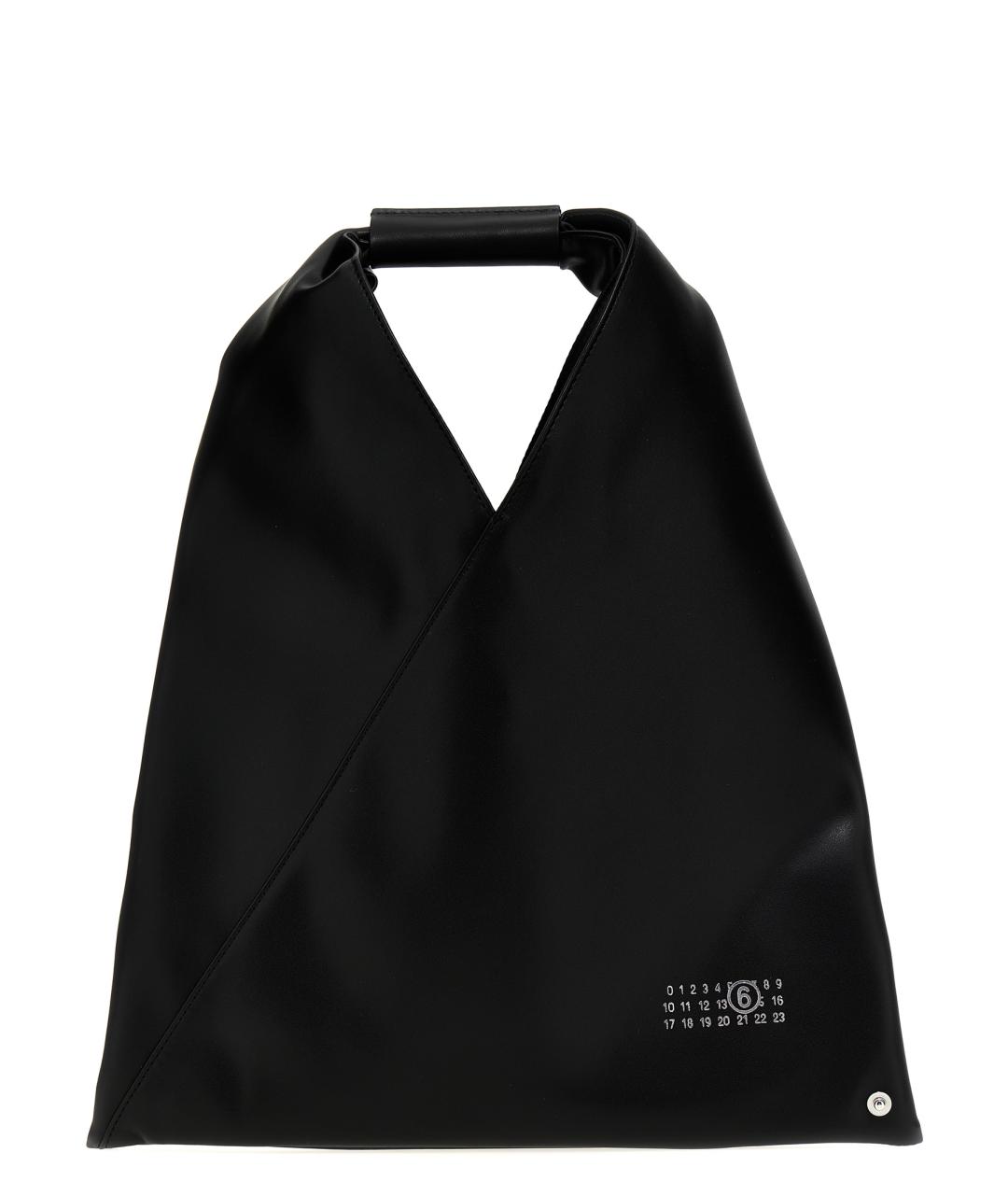 MAISON MARGIELA Черная синтетическая сумка через плечо, фото 1