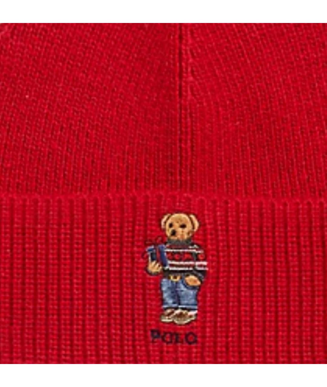 POLO RALPH LAUREN Красная шапка, фото 3