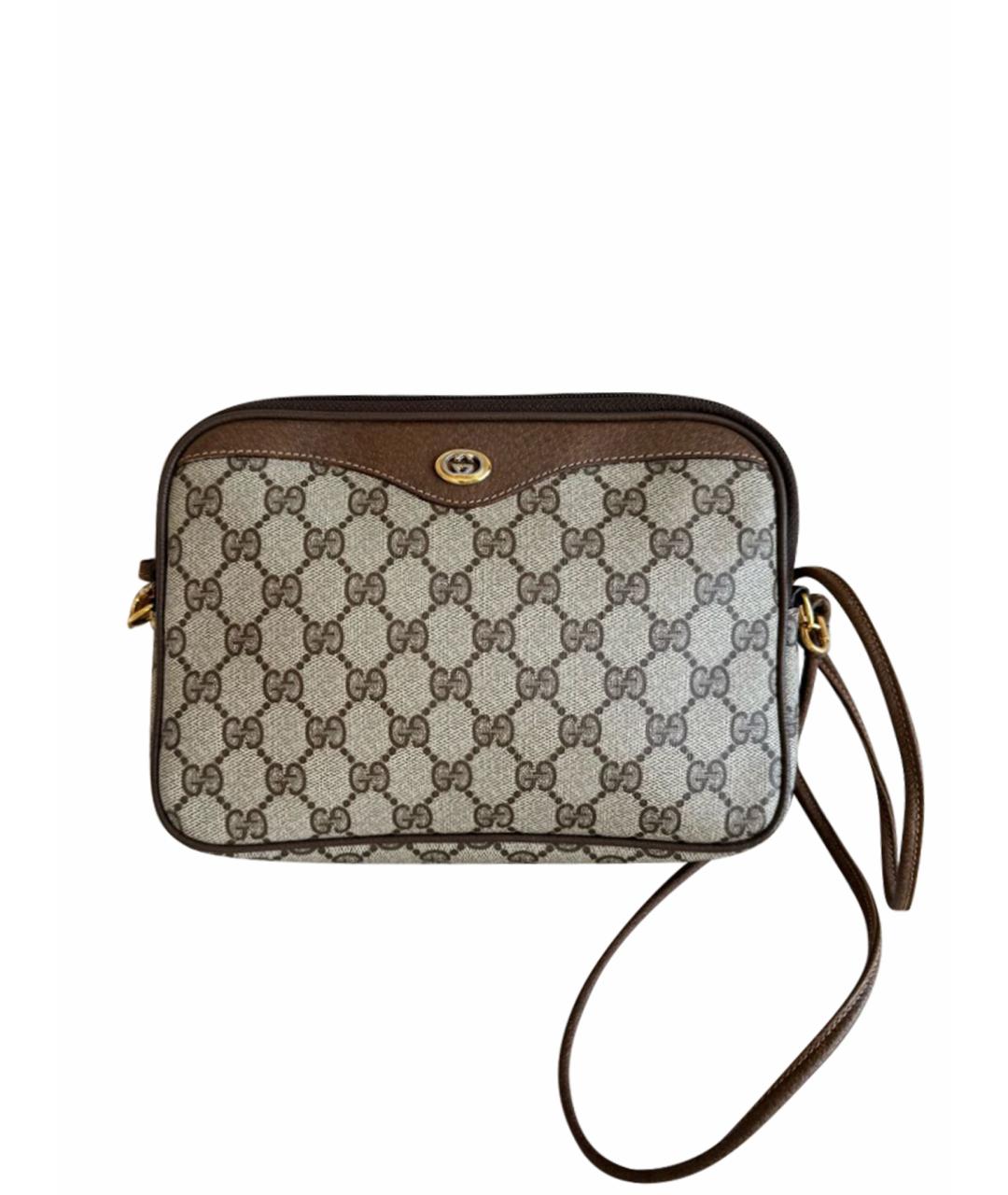 GUCCI Бежевая сумка через плечо GG для женщин – купить в интернет ...