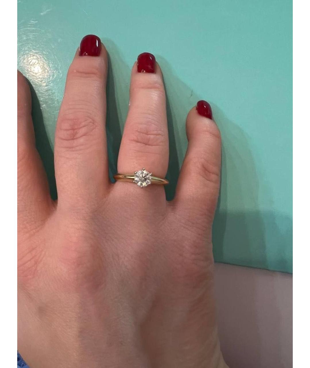 TIFFANY&CO Золотое кольцо из желтого золота, фото 4