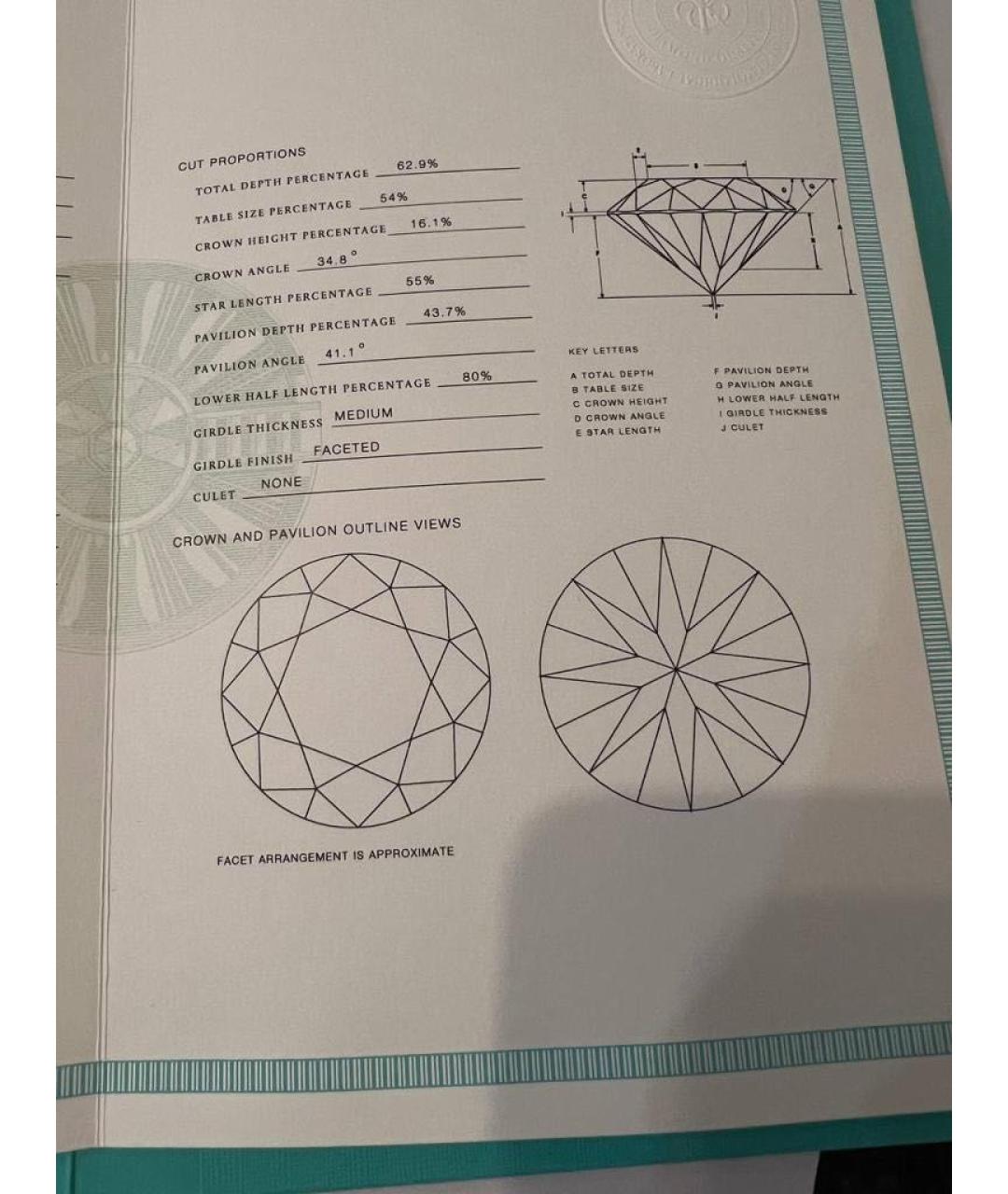 TIFFANY&CO Золотое кольцо из желтого золота, фото 7