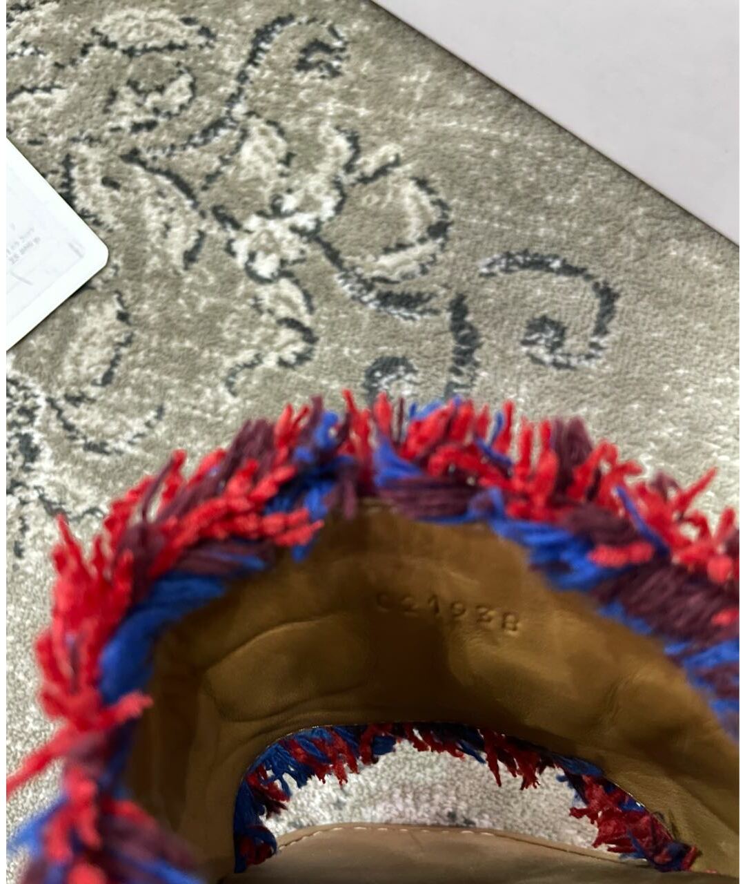 CHLOE Мульти текстильные шлепанцы, фото 4
