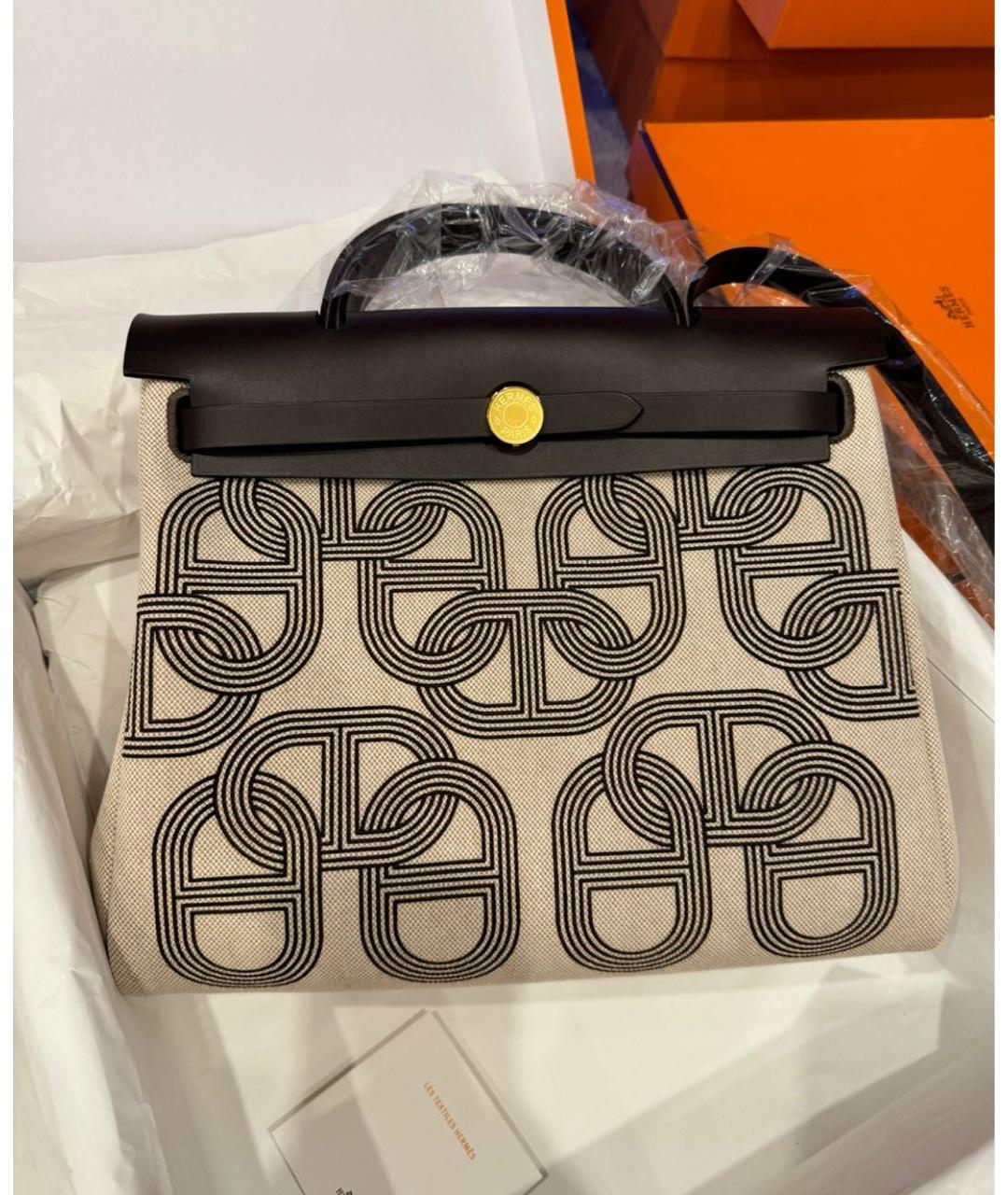 HERMES Коричневая сумка через плечо, фото 2