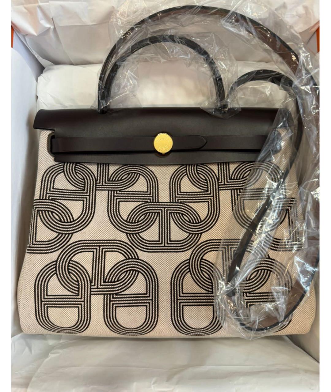 HERMES Коричневая сумка через плечо, фото 5