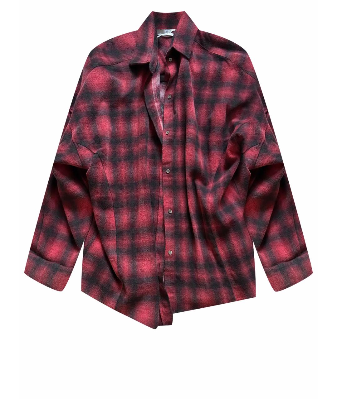 IRO Бордовая хлопковая рубашка, фото 1