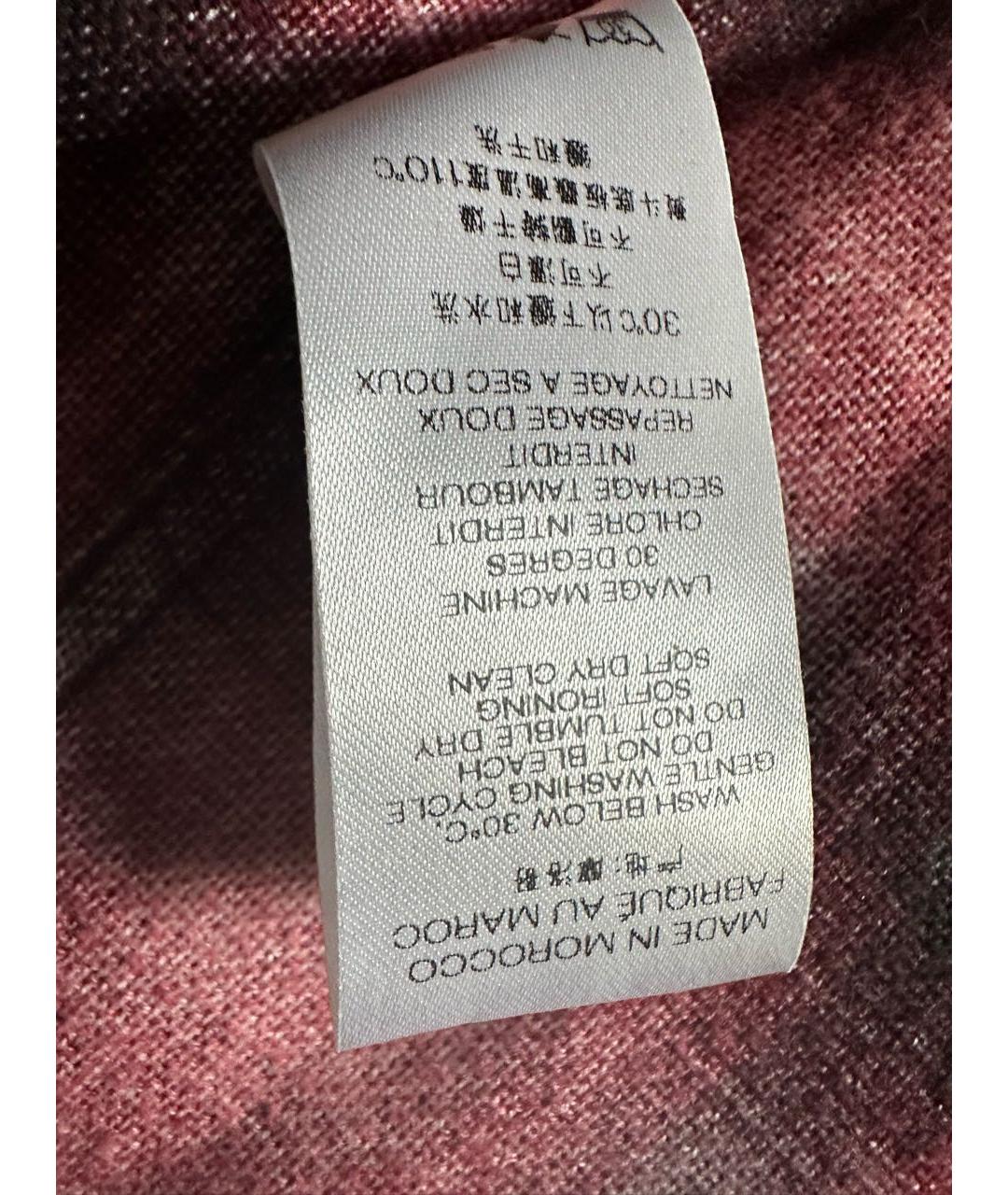 IRO Бордовая хлопковая рубашка, фото 6