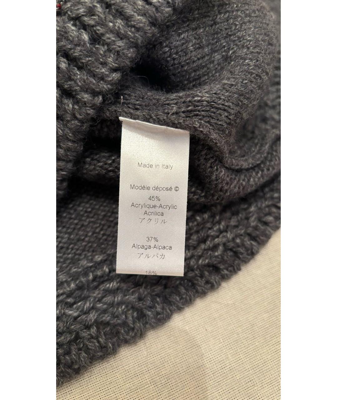 KENZO Серый жакет/пиджак, фото 4