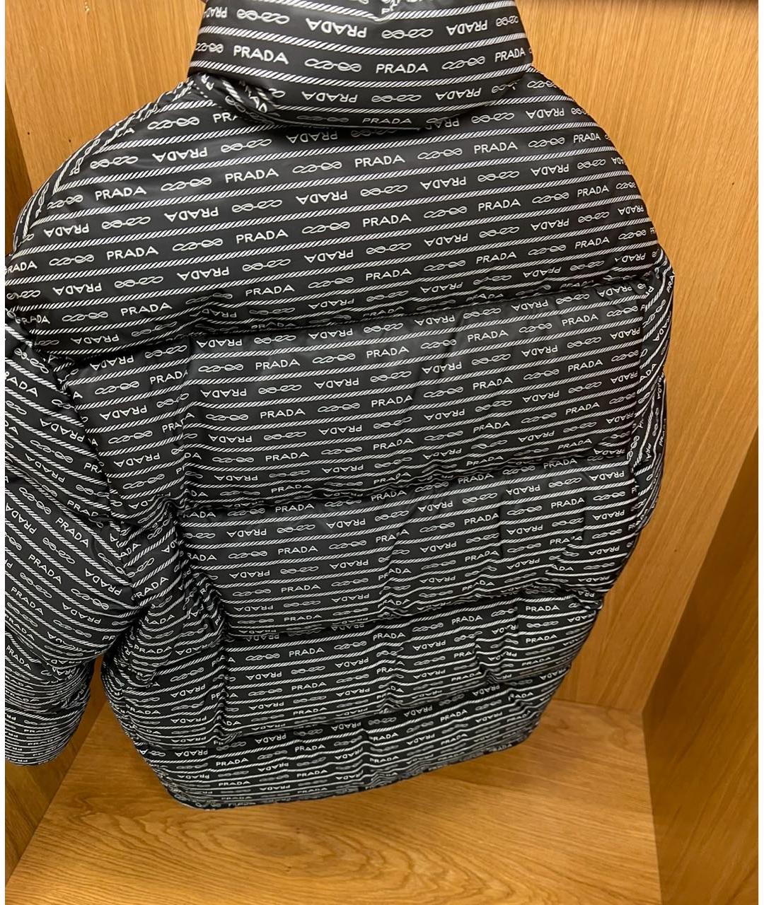 PRADA Черный пуховик, фото 2