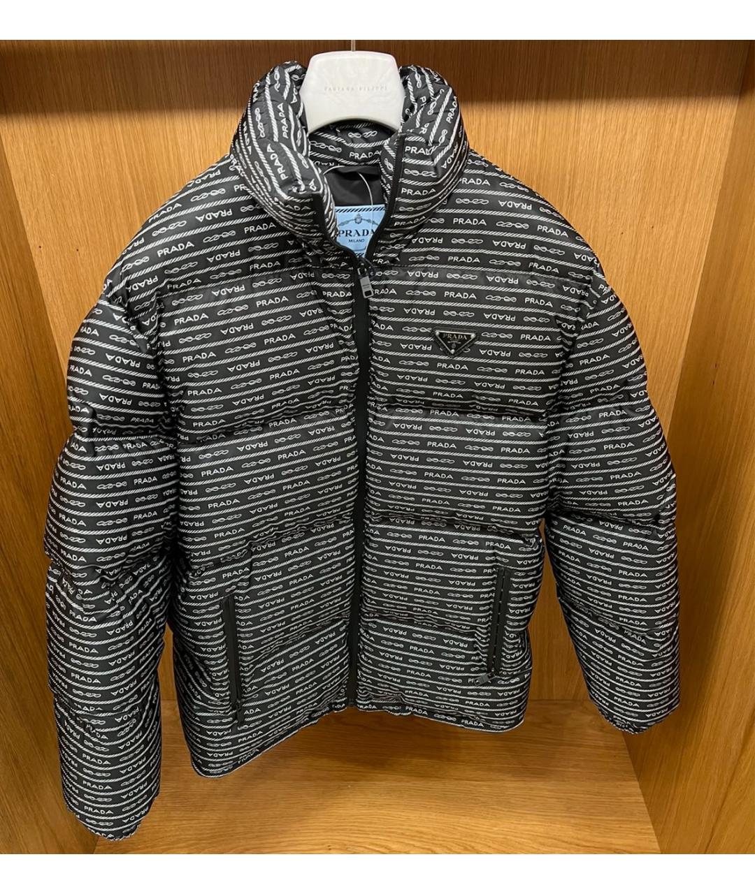 PRADA Черный пуховик, фото 5