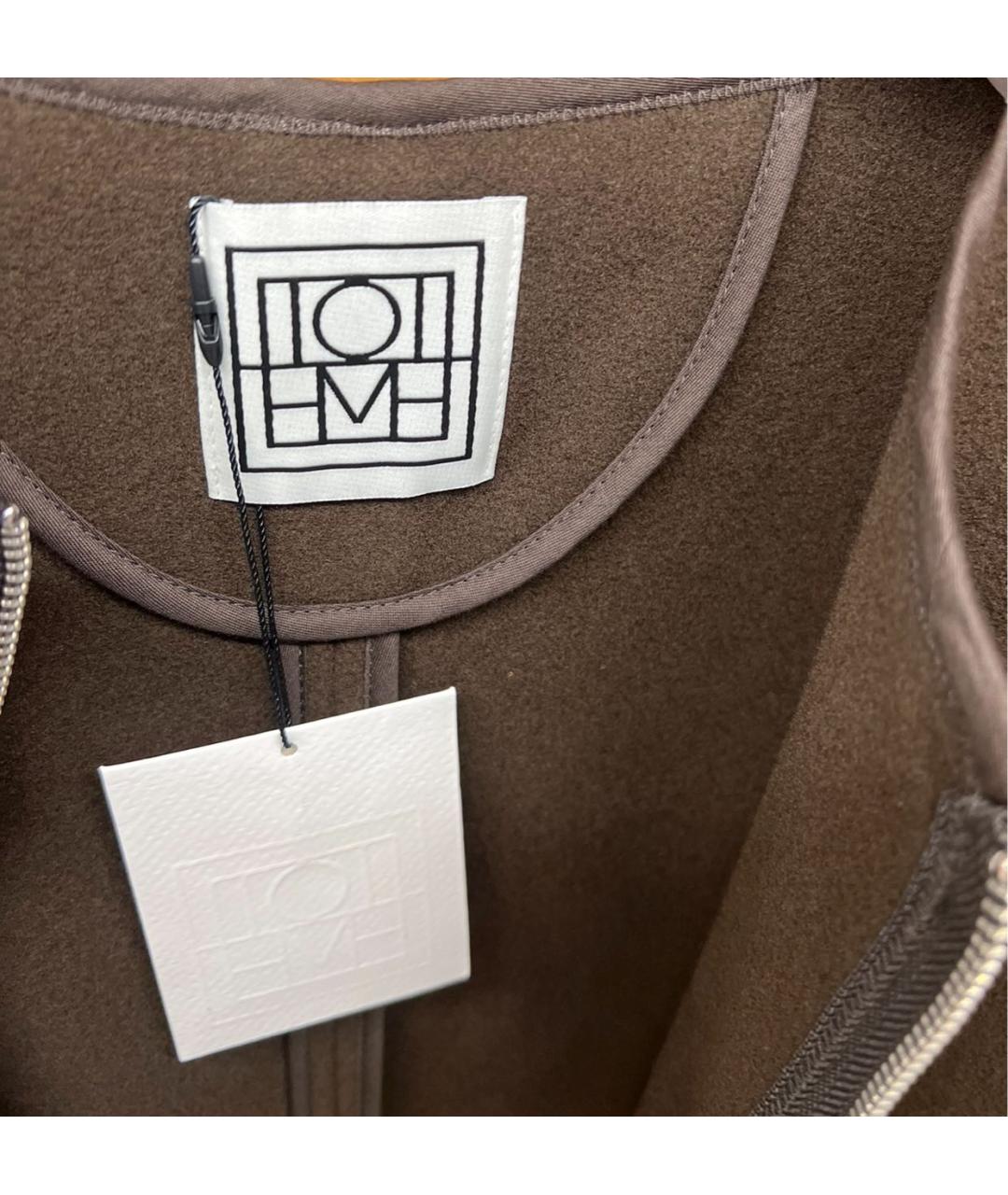 TOTEME Коричневый жилет, фото 3